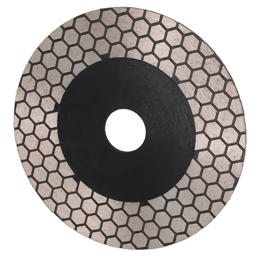 Imagem -03 - Diamante Telha Viu Lâmina Disco de Corte Rebolo 105 115 125 mm 60 70grit para Porcelana Cerâmica Cortador Ângulo Moedor Ferramenta 1pc