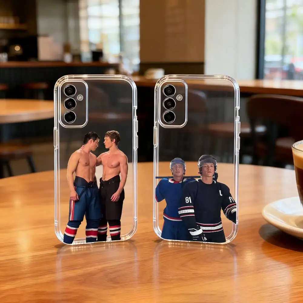 

Sport H-Heated R-Rivalry cool man Phone Case For SamsungA10,12,20,21S,30,31,40,50,51,52,70,71 Transparent Cover