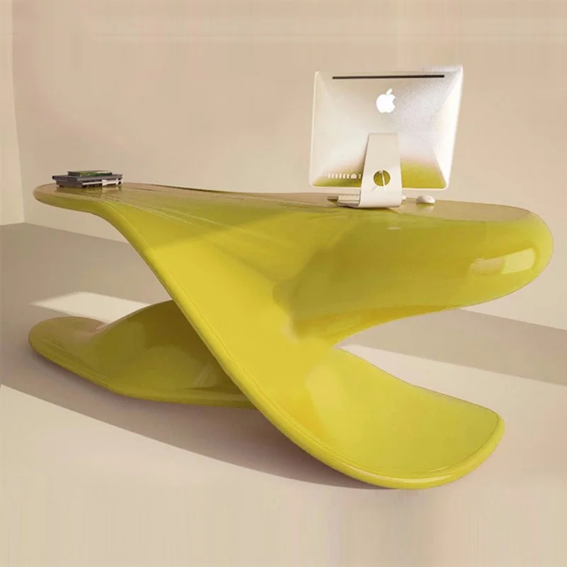 ✿s Creative Design X-Shaped FRP Cashier Desk for Cafés Bakeries Also As Hotel Front Desk Reception Counter