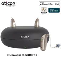 Oticon Opns 1 Opns 2 Opns 3  miniRITE T R Hearing Aids RIC bluetooth  MFI rechargeable wireless digital 48 channels