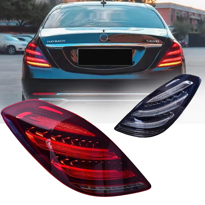 For Mercedes Benz S Class W222 Tail Light 2014-2017 LED Tail Light Assembly DRL Signal Turn Light Brake Light car accessories