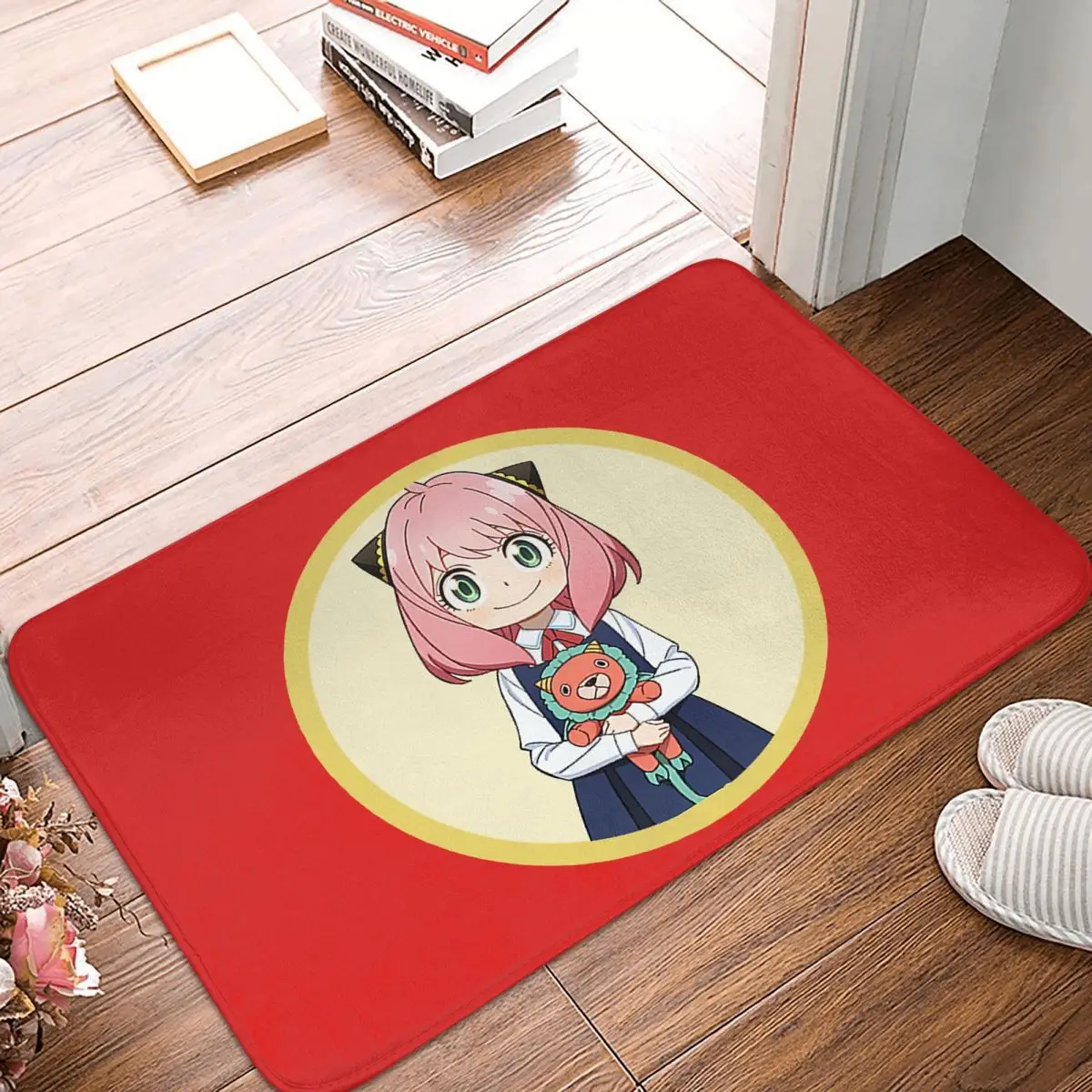 ANYA FORGER Cute Child Doormat Rug carpet Mat Footpad Bath mat Non-slip toilet Balcony Parlor durable Washable