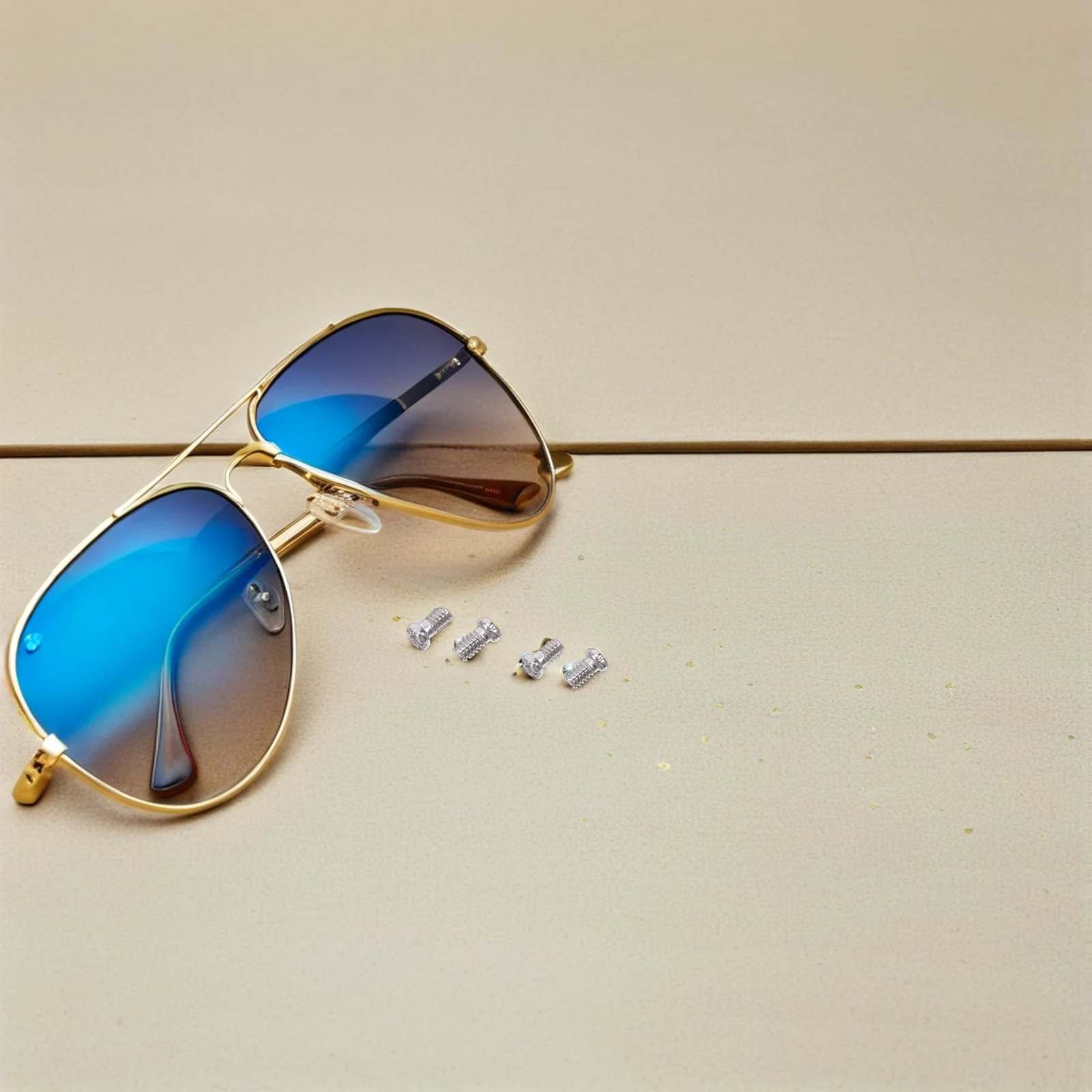 

10000pcs Eyeglass Repair Screws Stainless Steel For Nose Pad Cushion Spectacles Fixing Kit Micro Screw Assortment Hardware