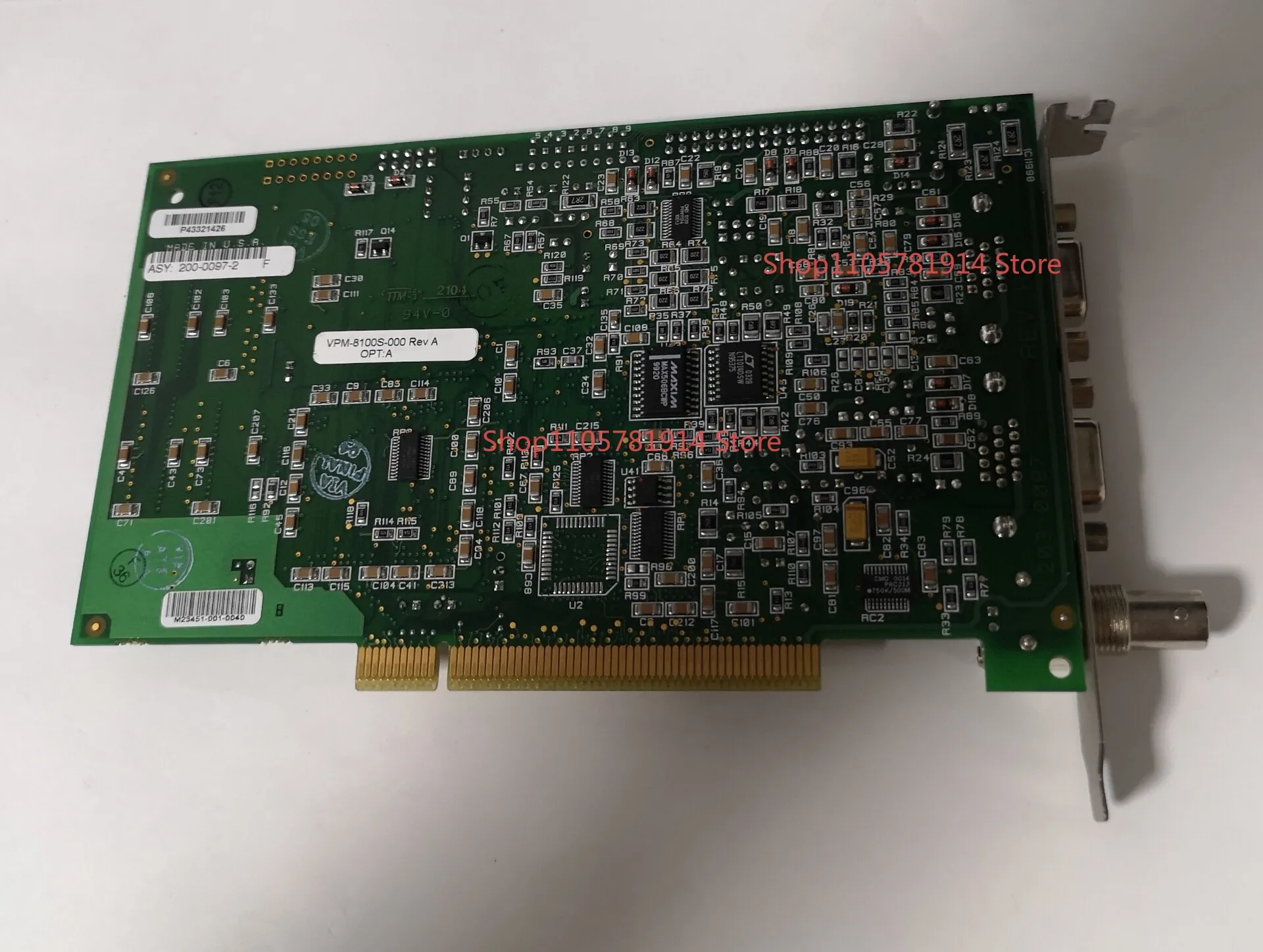 For COGNEX VPM-8100S-000 REV. A Image Capture Card