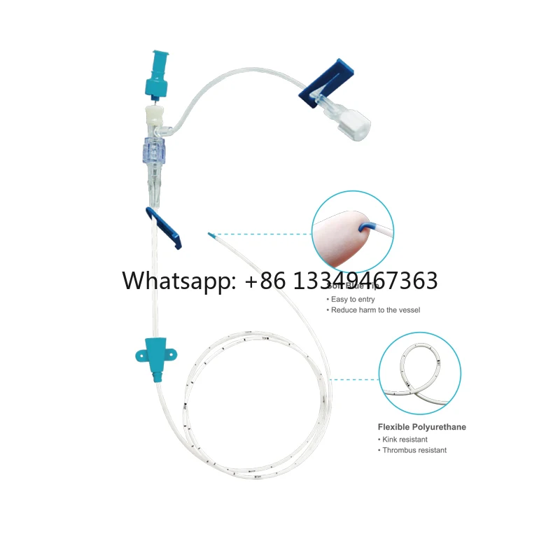 Single Double Lumen Peripherally Inserted Central Catheter Kit PICC Line Catheter