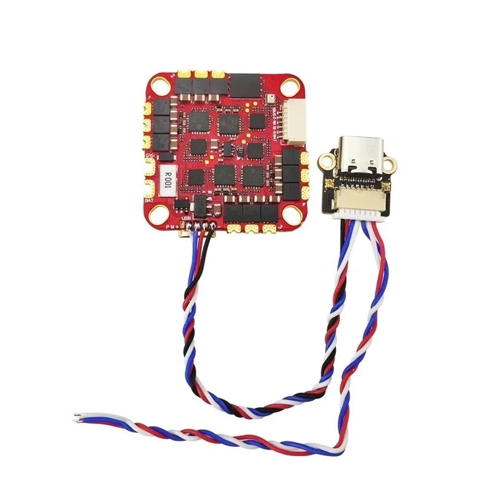 HAKRC F722 AIO Flight Controller W/ BLHELIS 40A 4in1 ESC 2-6S ICM42688 Dual USB BlackBox Czujnik prądu dla RC FPV Racing Drone