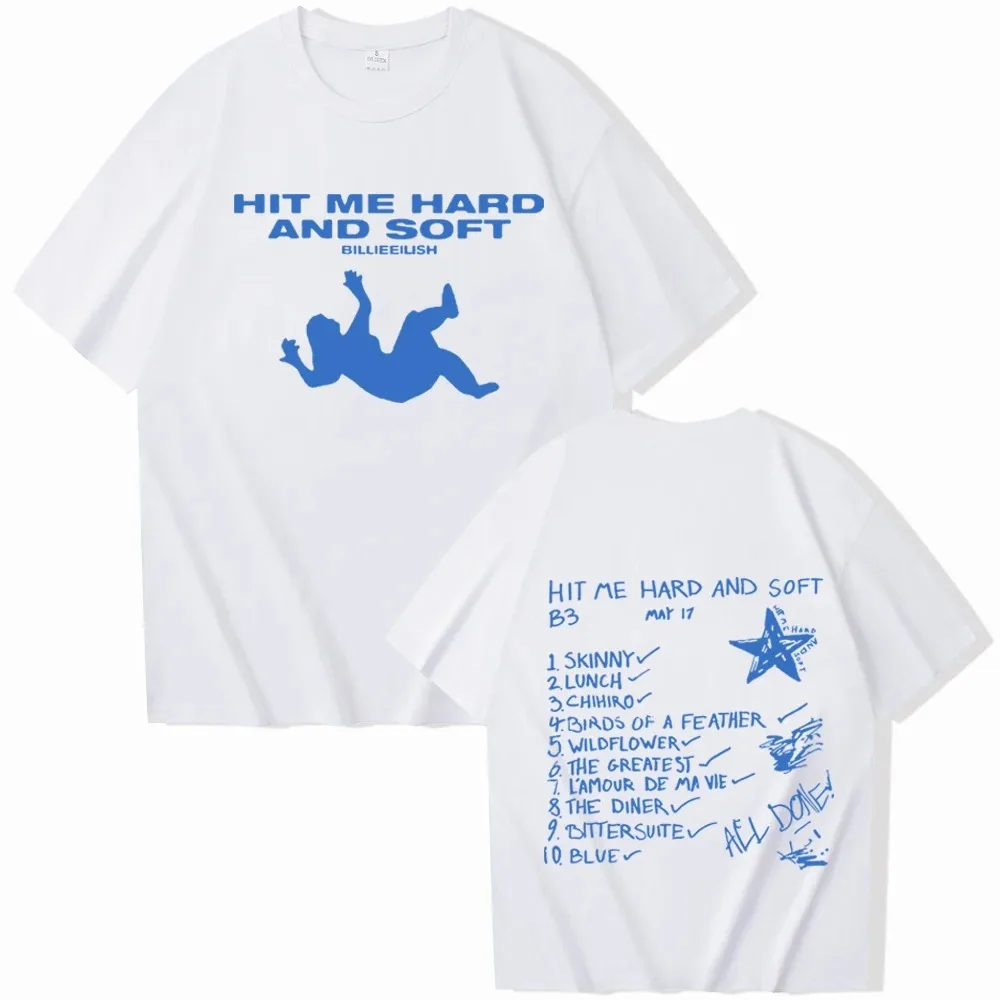 2024 Tour T-Shirt Women\'s Harajuku O-Neck Summer Casual Shirt Fashion and Popular Simple Short Sleeve High Quality Cotton Shirt