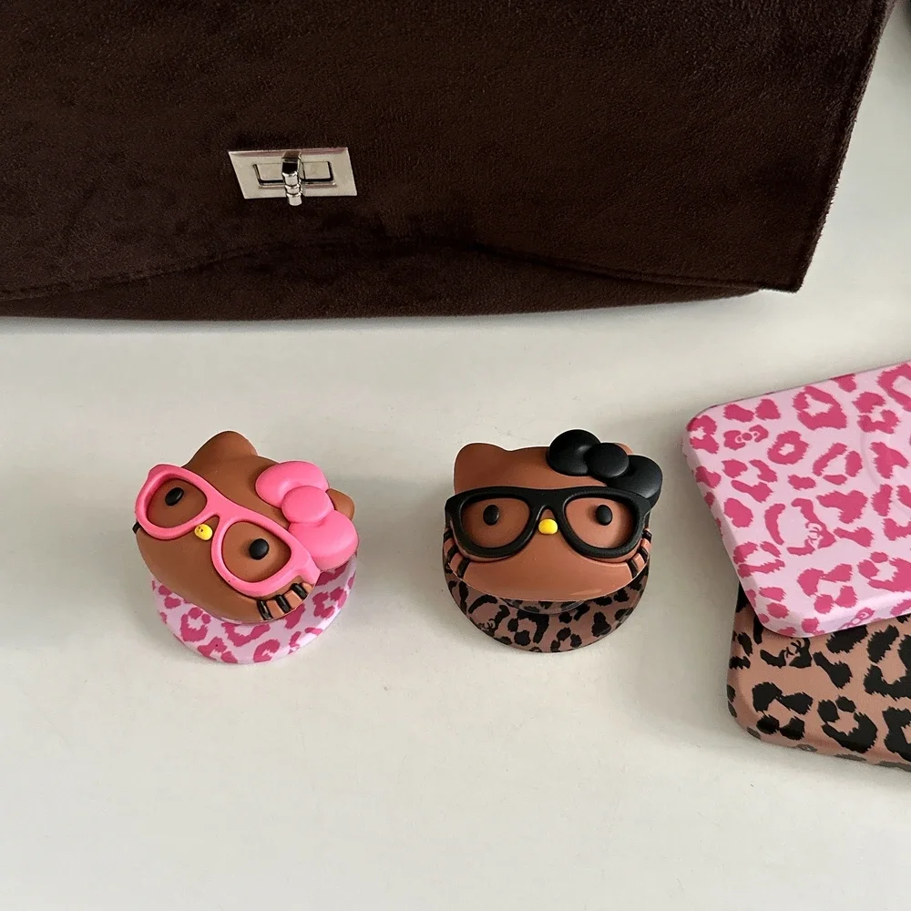 

Милый Sanrio Hello Kitty для Magsafe, магнитный чехол для телефона Griptok Grip Tok, подставка для iPhone, складной чехол для беспроводной зарядки, держатель