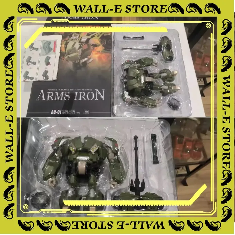 

In Stock Transformation AC01 AC-01 Arms Iron Bulkhead Lengtouqing Model Action Figure Robot Toys Gifts Collection
