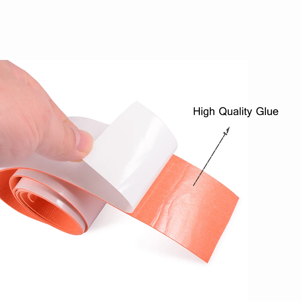 EHDIS 5-Meter Suede/Fabric Felt Roll with Package Box Plastic Card Squeegee Spare Felt Cloth Wrap Vinyl Scraper Edge Protector