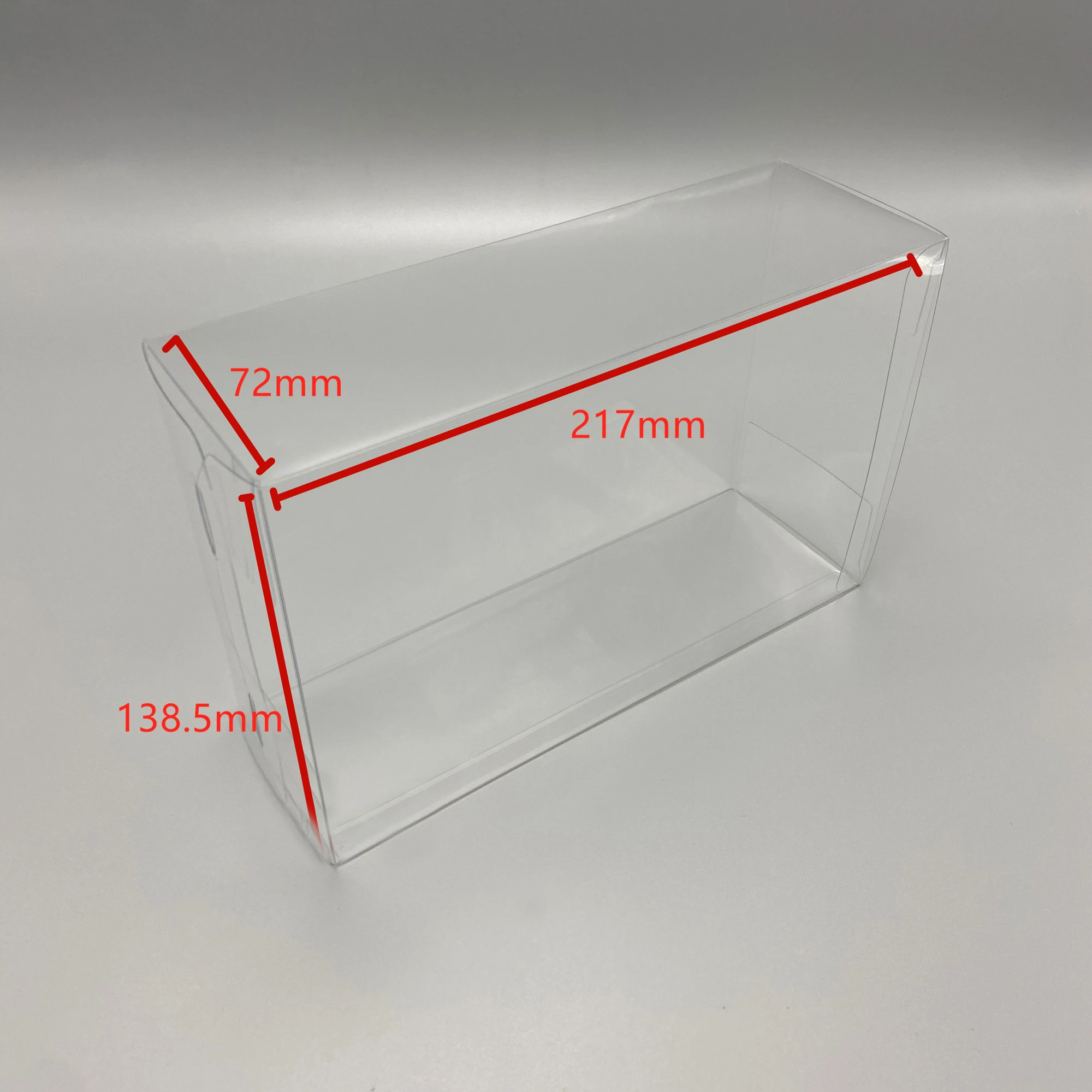 Scatola trasparente versione UE Per Pokemon 2DS per Pokémon in edizione limitata Display in plastica PET Protezione per la raccolta di stoccaggio