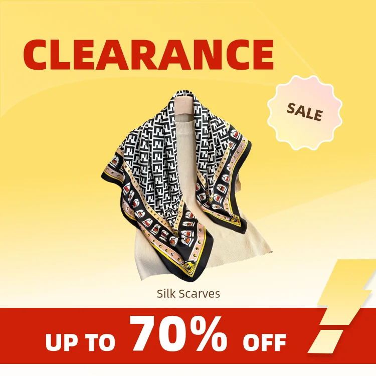 Clearance_Silk Scarves_Continuous updates