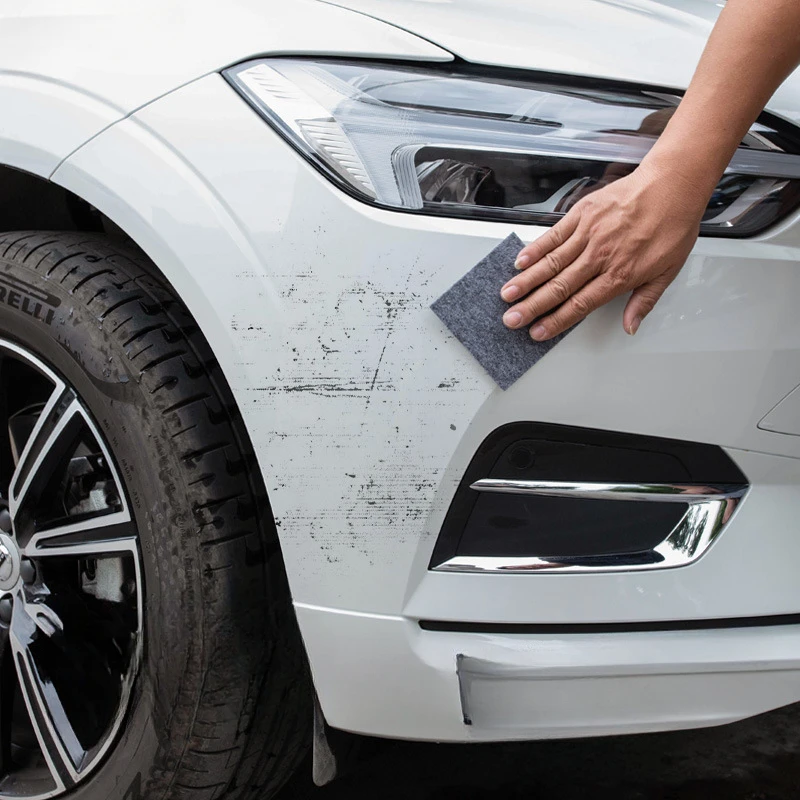 2pcs Upgraded Nano Magic Car Scratch Remover Cloth Multipurpose Scratch Repair Cloth for Car Paint Scratch Repair