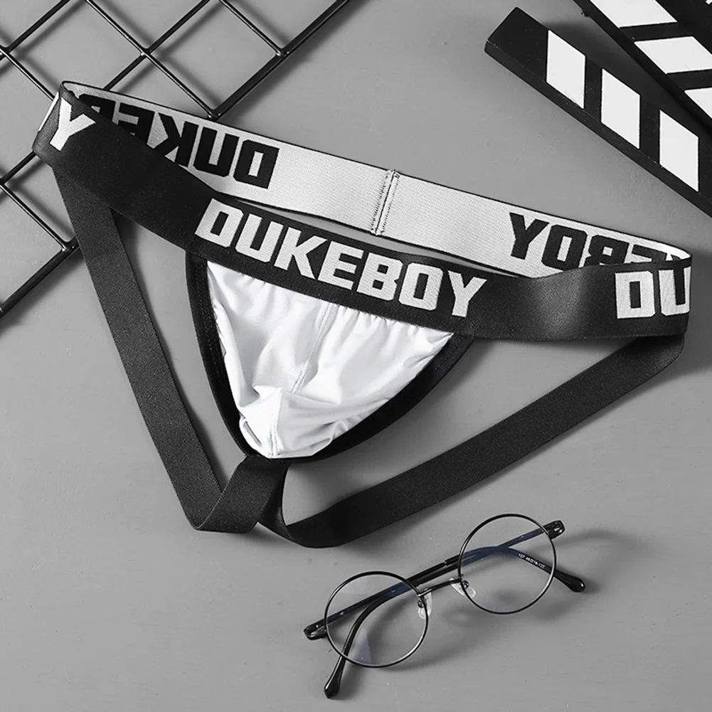 

Men Sexy Underwear Femboy Open Butt Sports Erotic G-string Thongs Lingerie Breathable Nightclub Bikini Underwear Men's Clothing