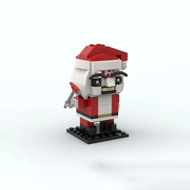 

125pcs MOC Art The Clown Christmas Edition Brickheadz Model Building Blocks Toy Christmas Gift Construction Idea Education Brick