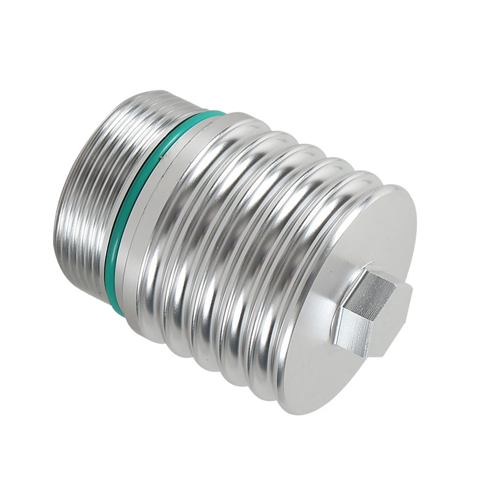 

1pc Aluminium Gearbox Billet Oil Filter Housing 02E305045 for Audi A3+S3 (8P),TT+TTS (8J),for VW Golf 5,6,7,Scirocco