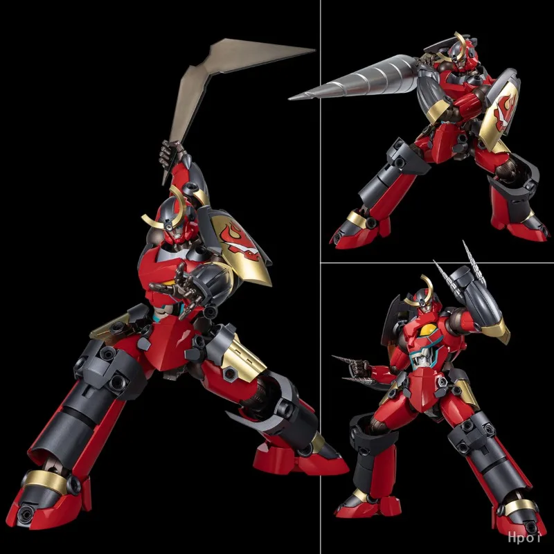 Sentinel Original RIOBOT Tianyuan Breaks Through The Red Lotus Snail Rock Series Gurren Lagann  Anime Action Figure Model Toys
