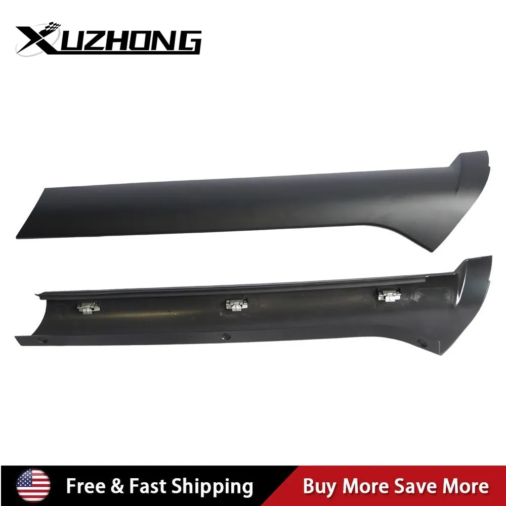 

2 шт. (правая и левая) внешние молдинги стойки лобового стекла DCB 500060 PMA DCB 500070PMA для Land Rover Discovery 2 1999-2004