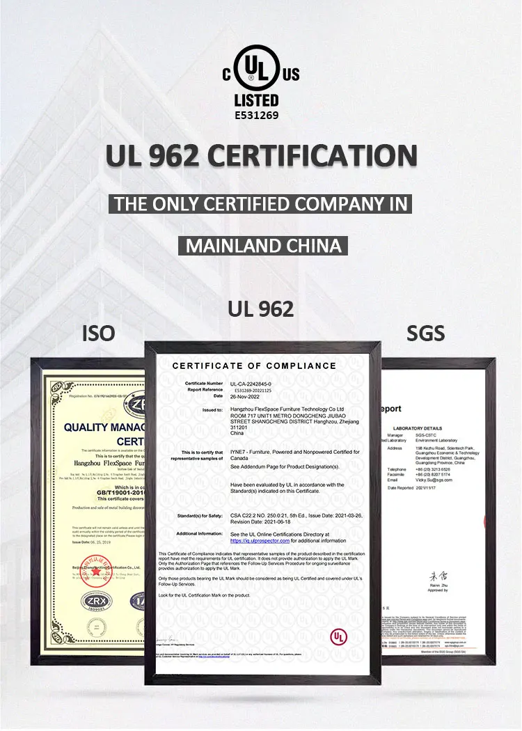 Schalldichte BoothFlexspace Neue multifunktionale schalldichte Büro-Telefonzelle, beweglicher Pod, akustischer Konferenz-Pod, Treffen, Silent O