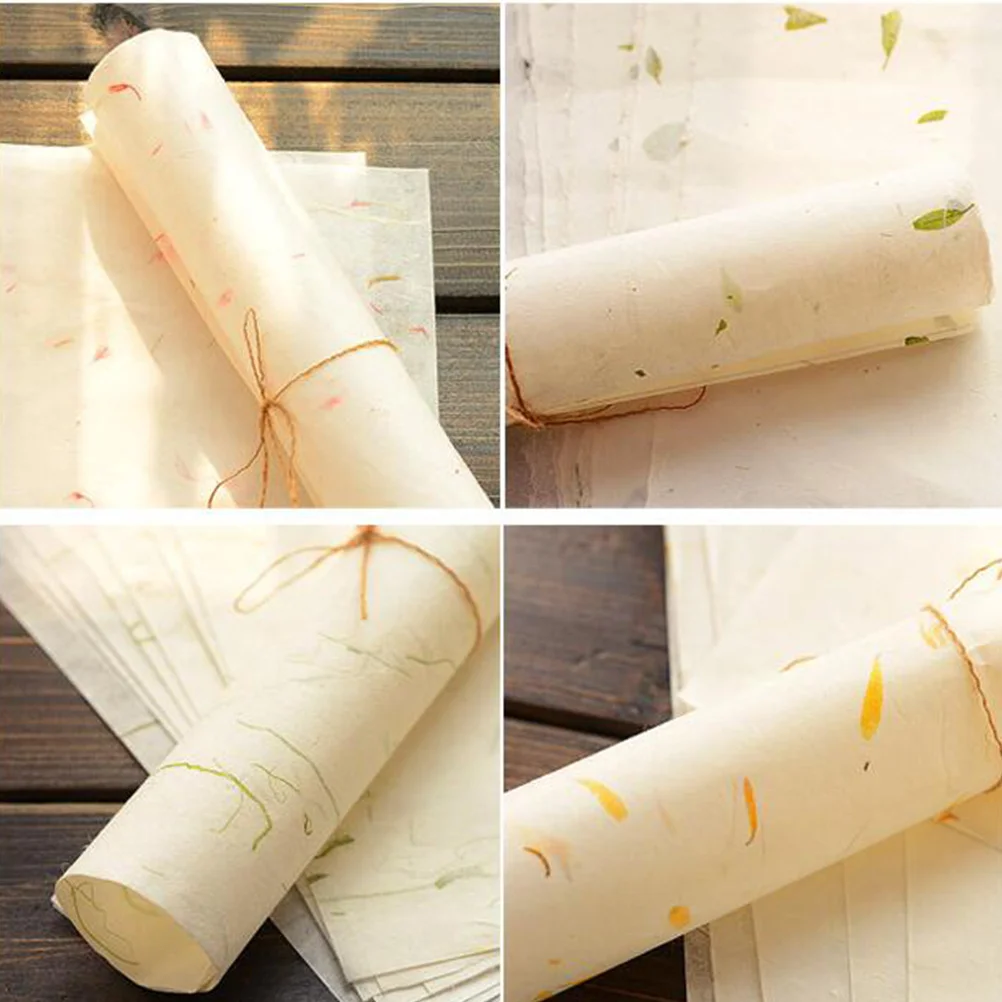 40pcs Xuan For Chinese Chinese Calligraphy Paper Calligraphy Writing Rice Paper Painting Practice Sheet Sumi Drawing Art Supply