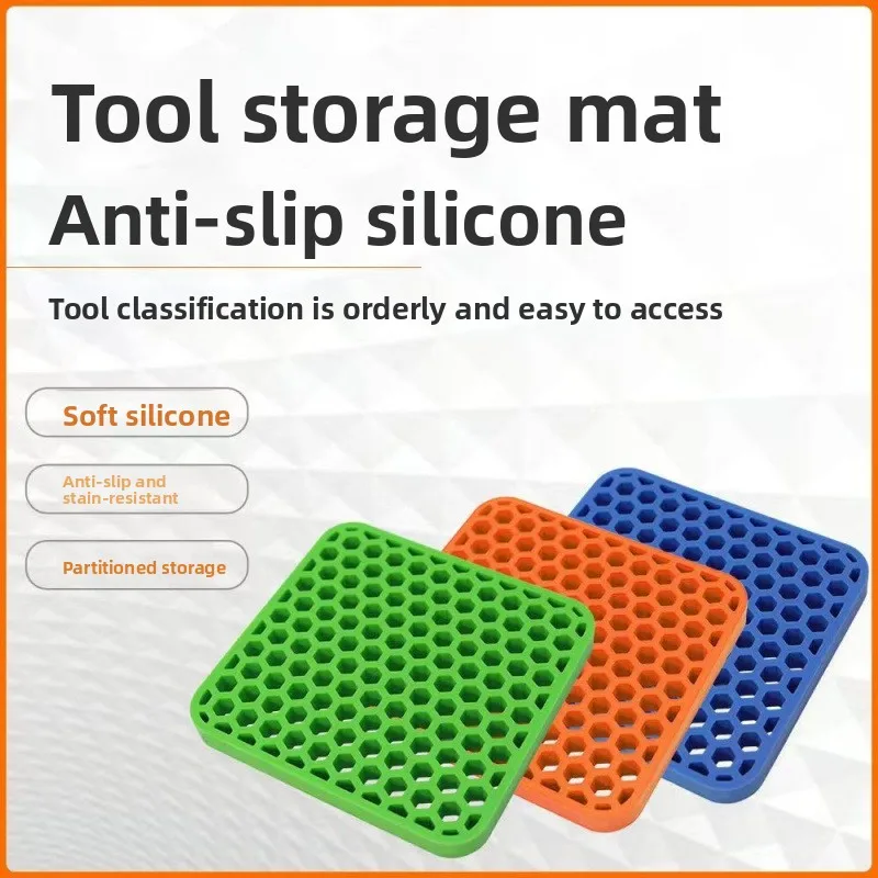Silicone Storage Board, Tap The Top of The Head To Replace The Head, Pen Head Storage and Resetting Tool, Storage Sorting