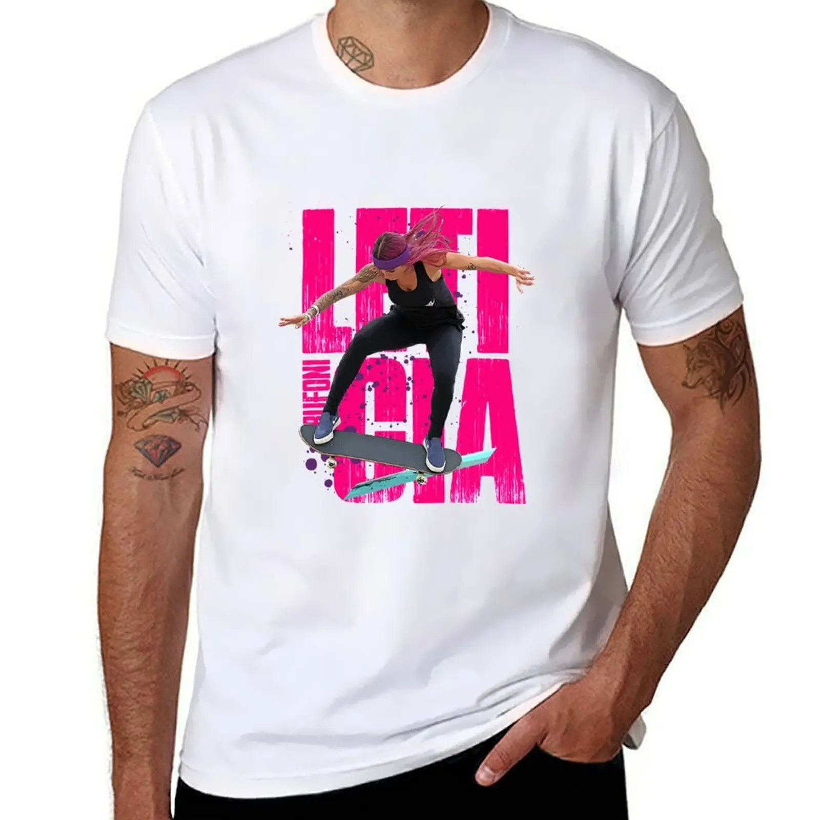 

Leticia Bufoni T-Shirt essential t shirt t shirts for man cotton T-Shirt