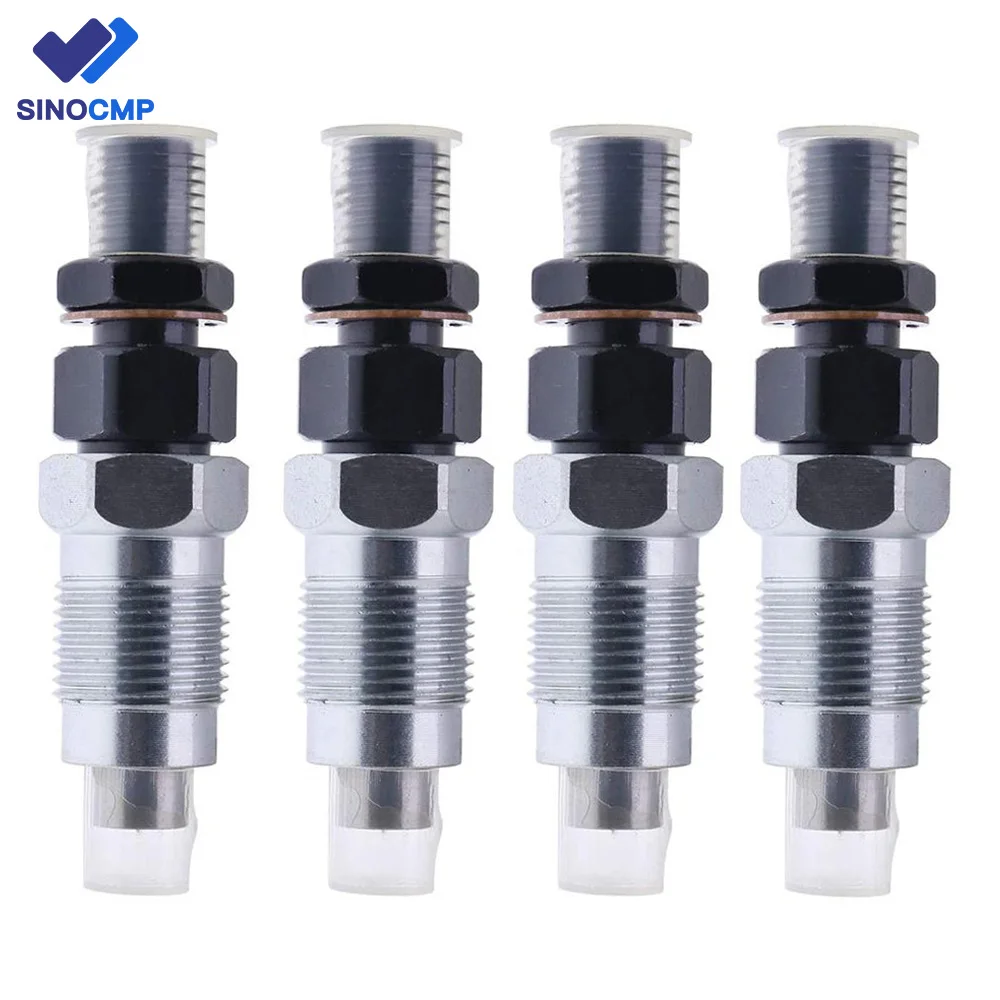 4pcs New Diesel Fuel Injectors 093500-4180 23600-59105 for Toyota 2L Engine Car Repair Accessories with 6 months warranty