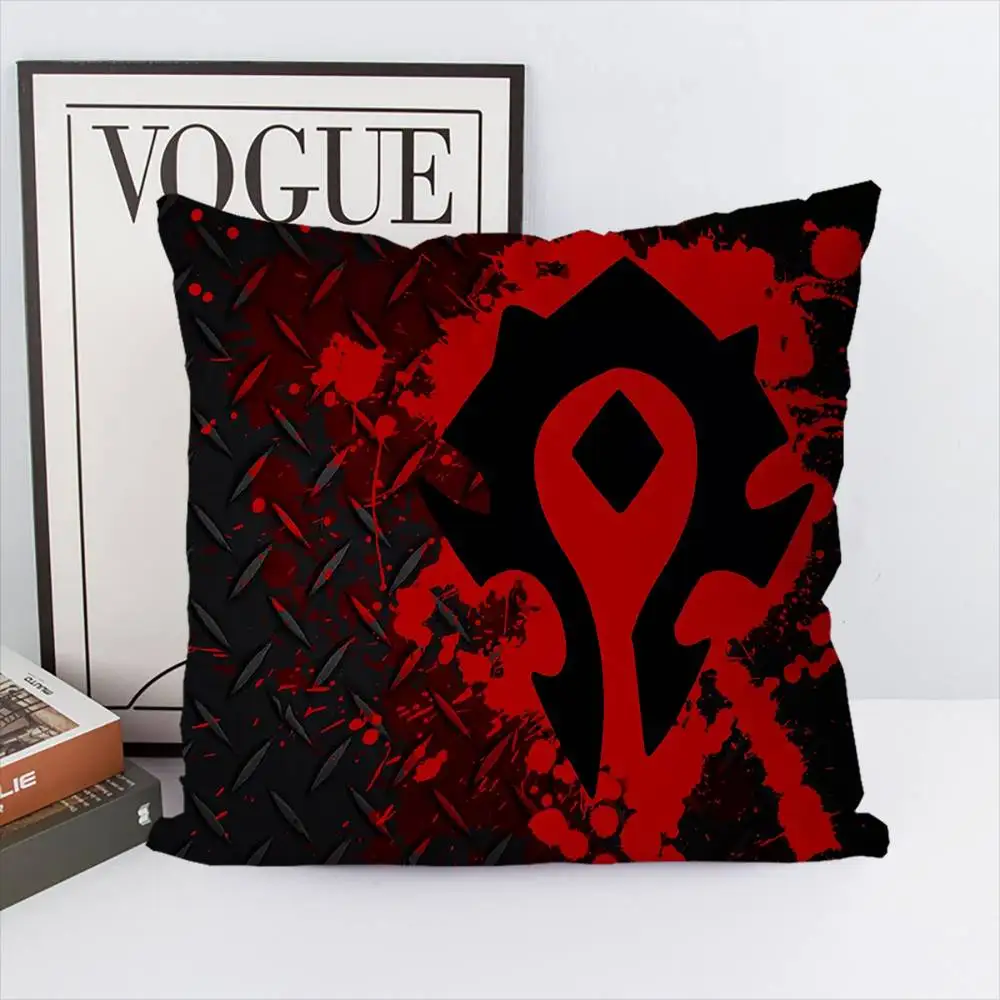 عالم علب كيس وسادة الوجهين الطباعة غطاء الوسادة 45x45 الوسائد الزخرفية أريكة ديكور المنزل المخدة الناعمة