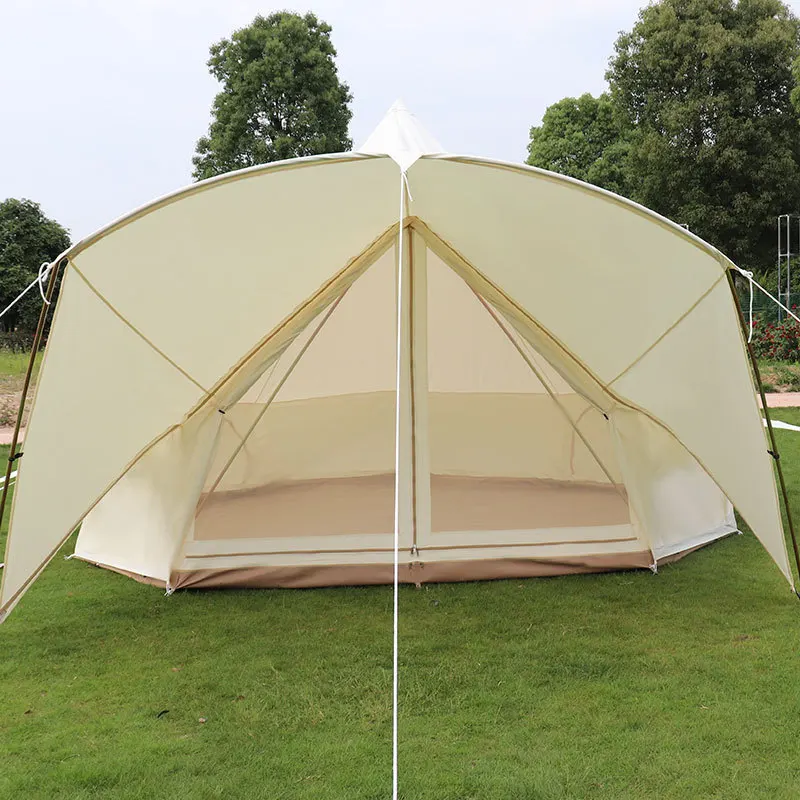 

Camping Tents 8 Persons Waterproof Outdoor Family Glamping Bell Tent Yurt Tent for Glamping Outdoor