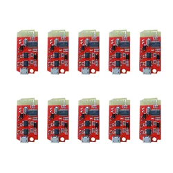 10PCS CT14 Micro 4.2 Stereo Bluetooth Power Amplifier Board Module  DW-CT14 5VF 5W*2 with Charging Port for Refitting Idle Sound