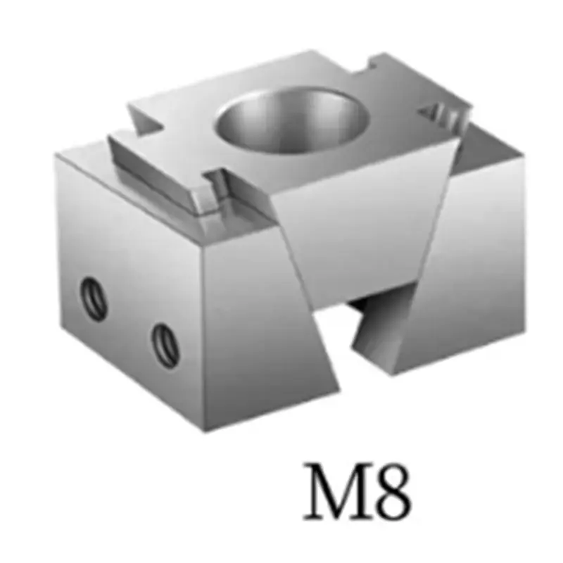 3X Ok Fixture Wedge M8 Expansion Machine Tabletop Adjustable Side Fixed Clamp Sculpture Carving Tool Model Figures