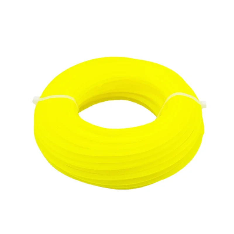 Gasoline Brushcutters Accessories Square Cutting Rope 2.7mm Trimmer Line for Brush Cutter Head