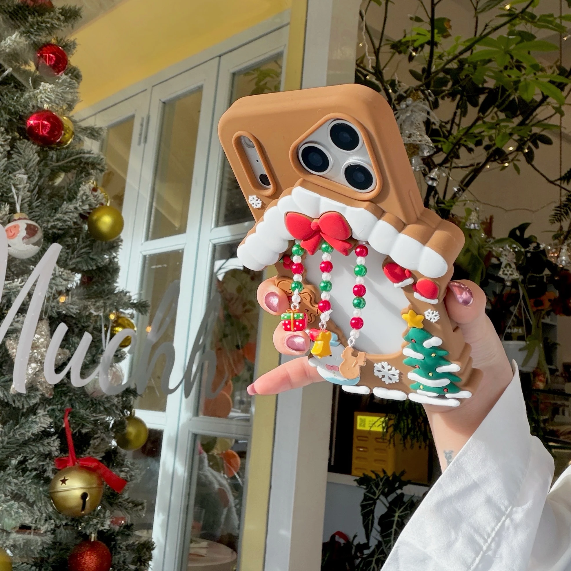 حافظة لهاتف آيفون 17 17Pro 17 ProMax 16 15 14 12 ProMax 14 15 16 Plus 16E غطاء هاتف من السيليكون ثلاثي الأبعاد #5