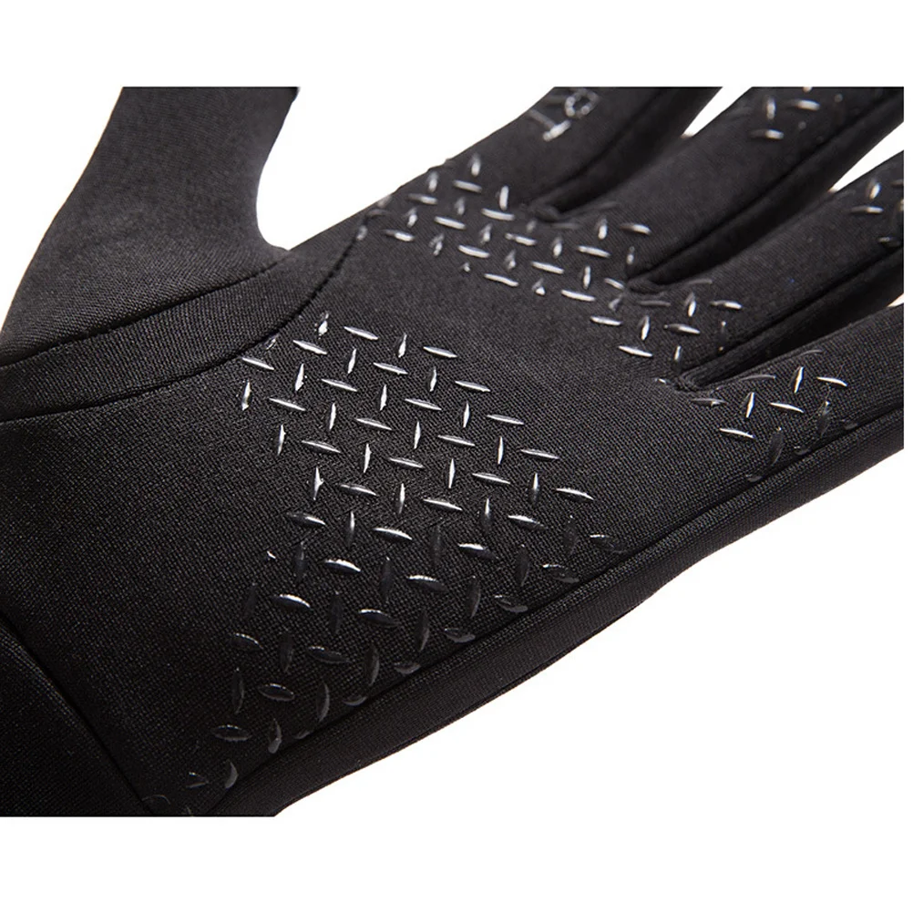 

Size Windproof Touch Screen Gloves Thickened Reflective Cycling Fishing Gloves for Outdoor Hiking Running