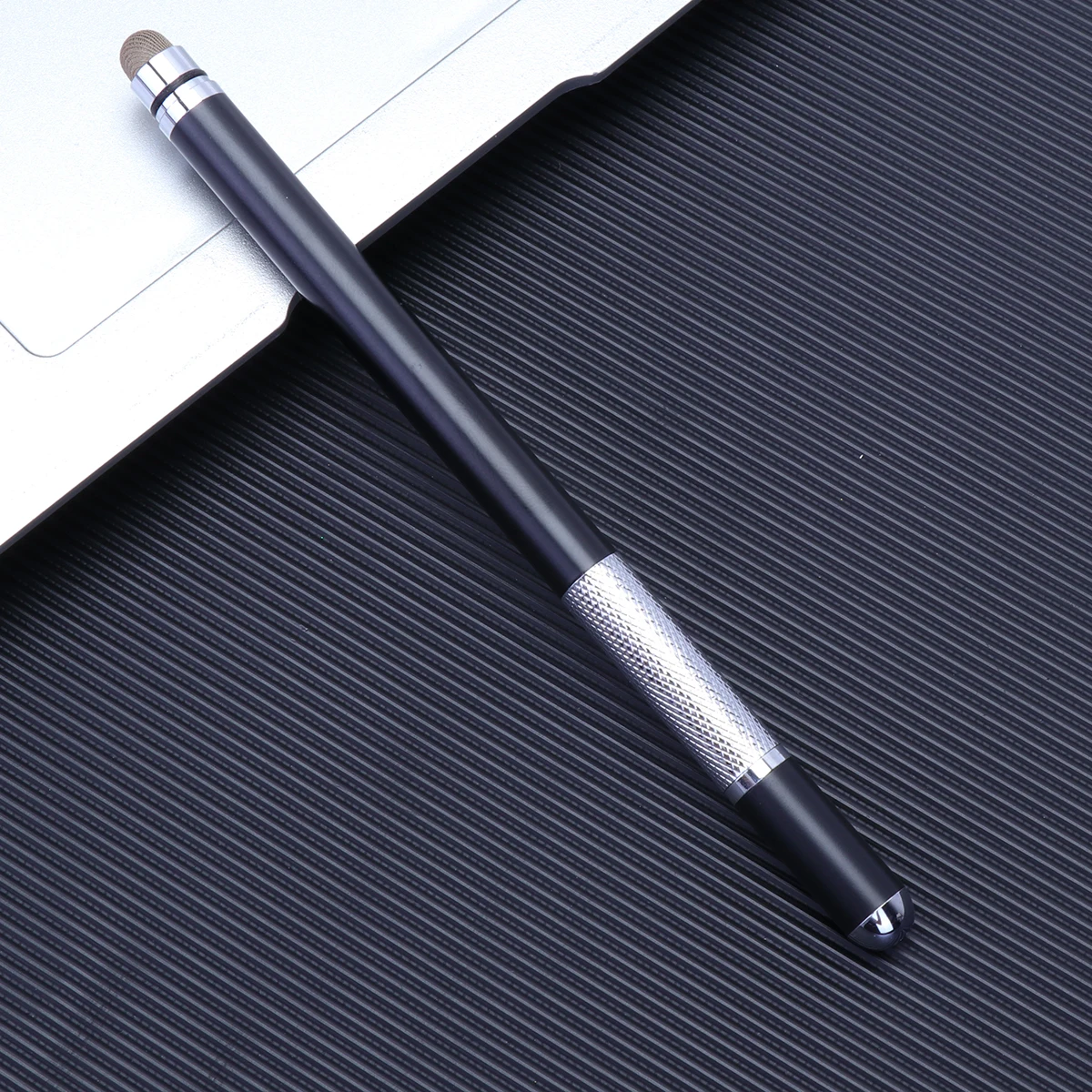 

Double Tip Capacitive Stylus Pen Metal Disc Touch Screen For Phones Tablets Laptops Drawing Note Taking Blue Lightweight Premium