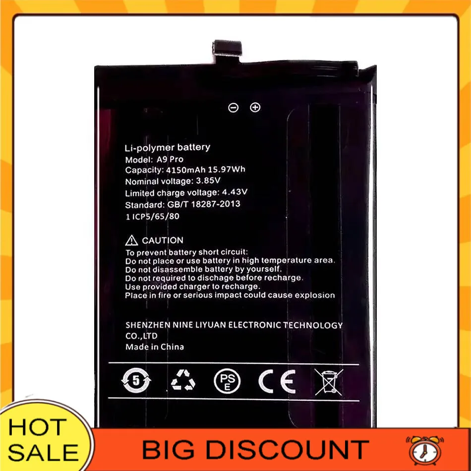 

Safe For Umidigi Umi A9 Pro Long Lasting Mobile Phone Battery Nan