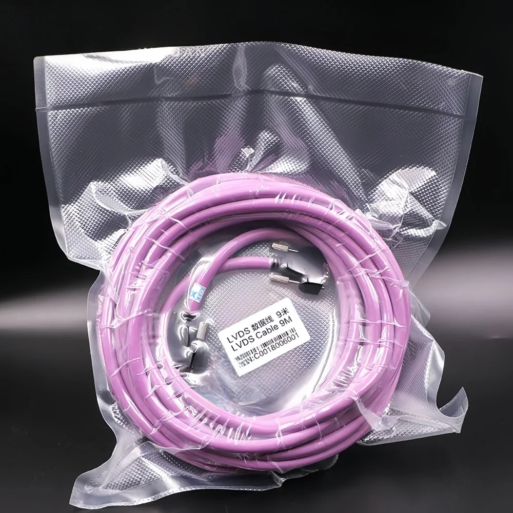 High-Density 14-Core Main Data Cable LVDS Line for Inkjet Printers Aowei Yaselan with Purple Beijing Board