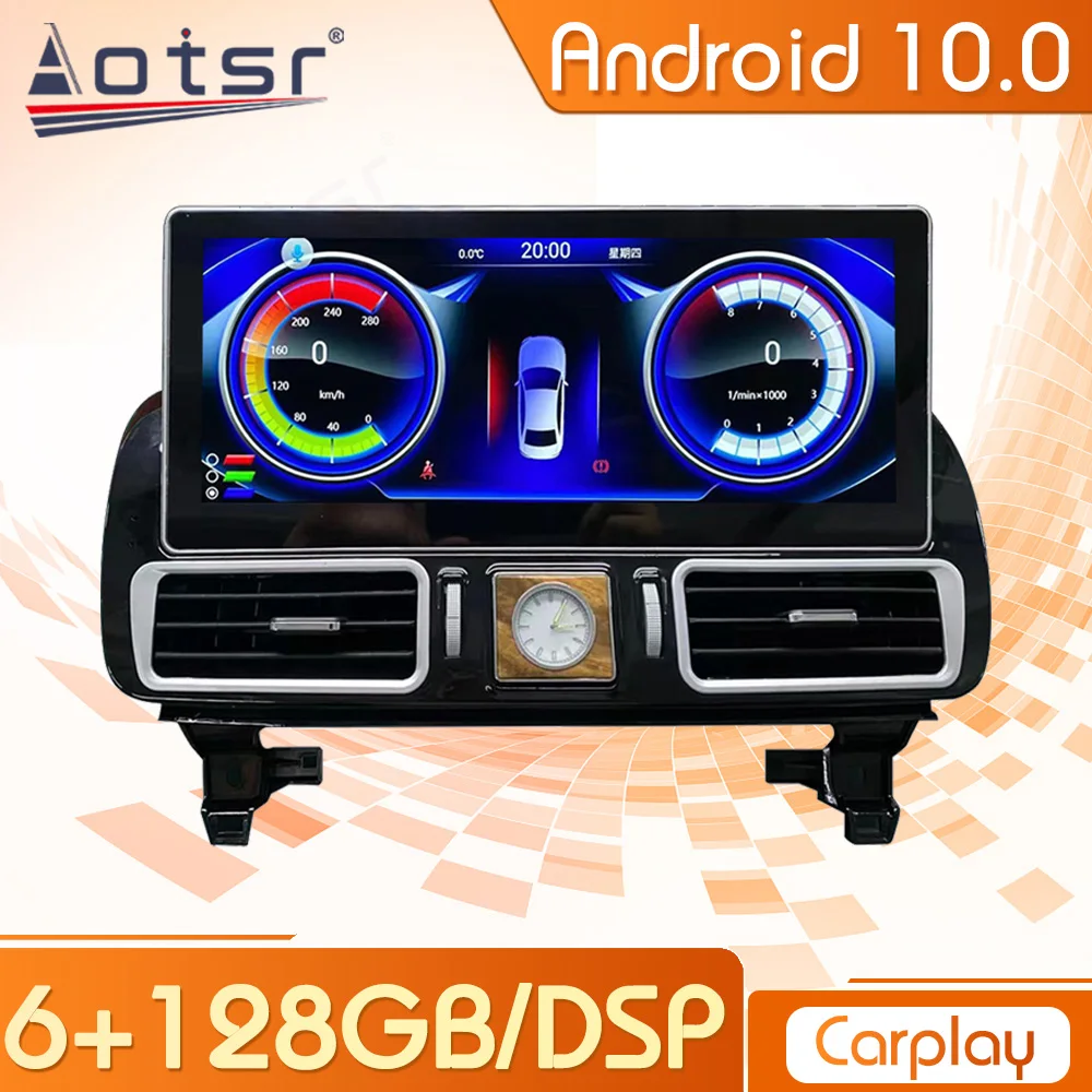 

128G Android Car Multimedia Radio Stereo Player For Mercedes Benz GLE GLS W166 X166 2015-2018 Auto Audio GPS Navi Head Unit 1Din