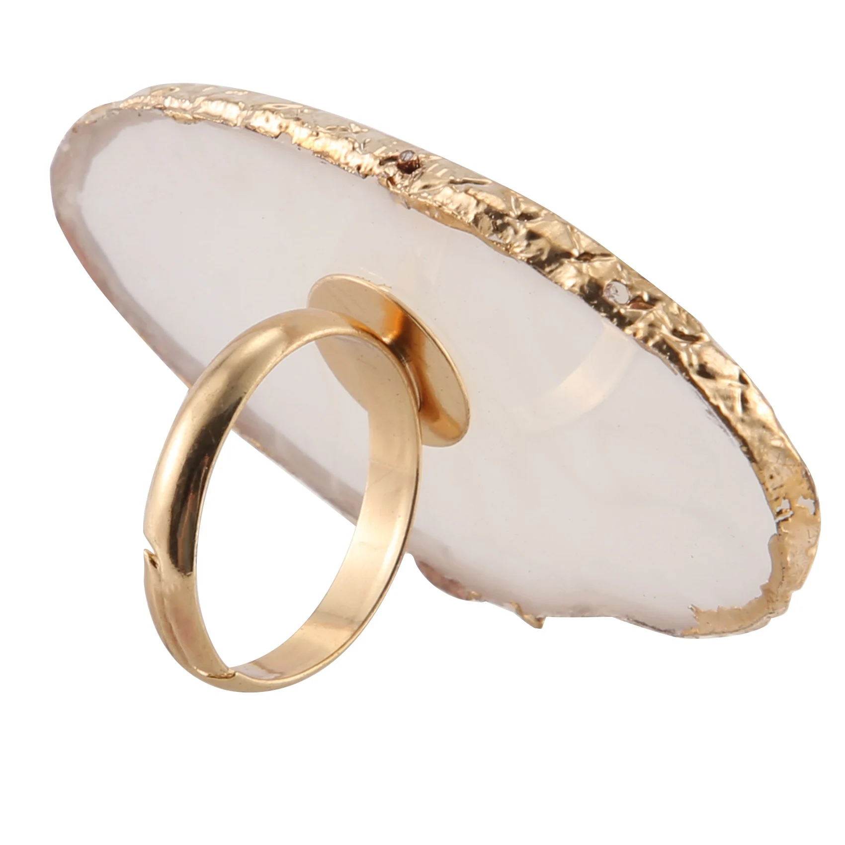 Paleta de anillos para decoración de uñas, Color piedra de resina, placa de anillo para dedo, esmalte de Gel Uv acrílico, crema, base, mezcla, equipo de decoración de uñas, 1 ud.