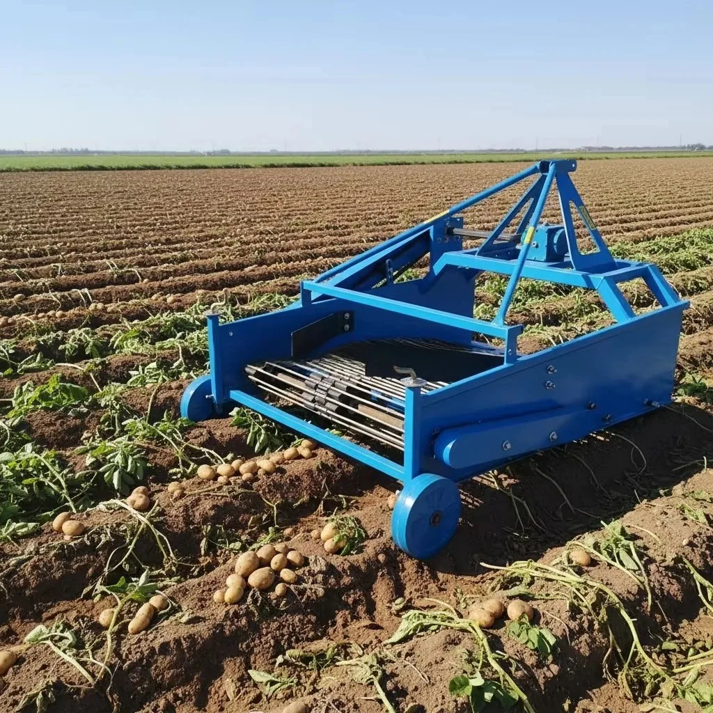 

Мини-картофелекопалка с 3-точечной навеской для оптовой продажи: миниатюрное сельскохозяйственное оборудование для эффективного сбора урожая