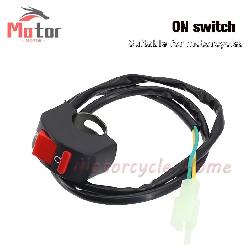 Universal Motorcycle Handlebar Flameout Switch ON OFF Button Form 85 125 250 rmx 250 rmz 250 450 drz 400 sm RMX250 22mm