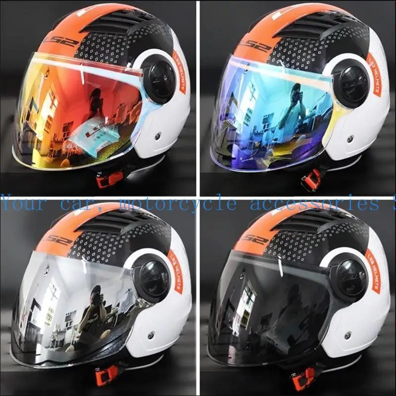 

31BC Motorbikes Helmet Visor Lens Windshield Protective Cover Replacements for OF562