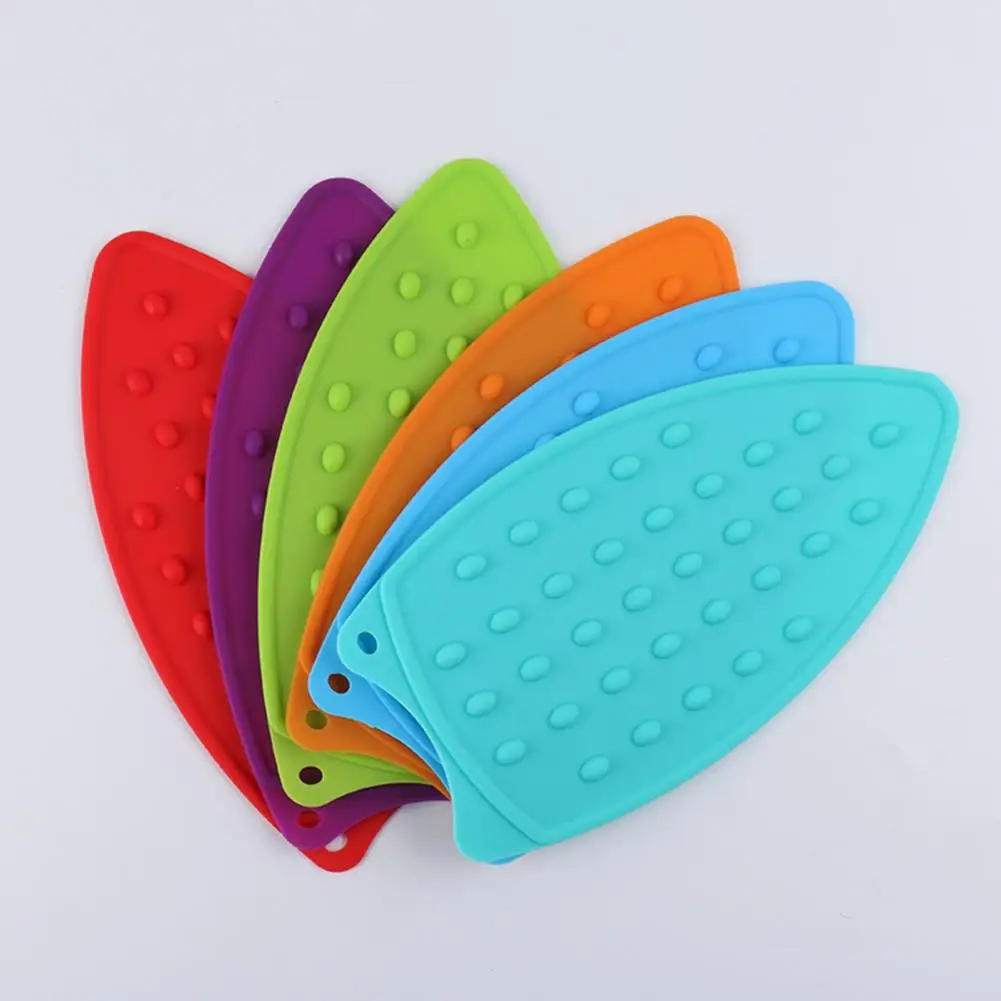 Multicolor Silicone Iron Hot Rest Pads Mats Safe Surface Iron Coaster Stand Mat Holder Ironing Pad Insulation Boards