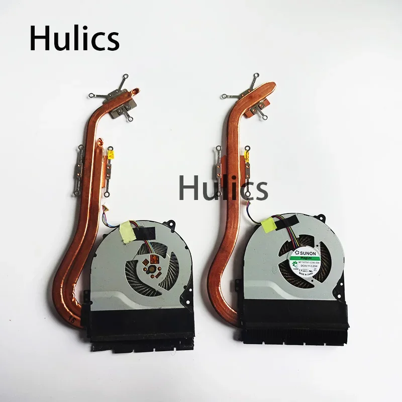 Hulics Used For ASUS X550CC Laptop CPU Cooling Heatsink FAN