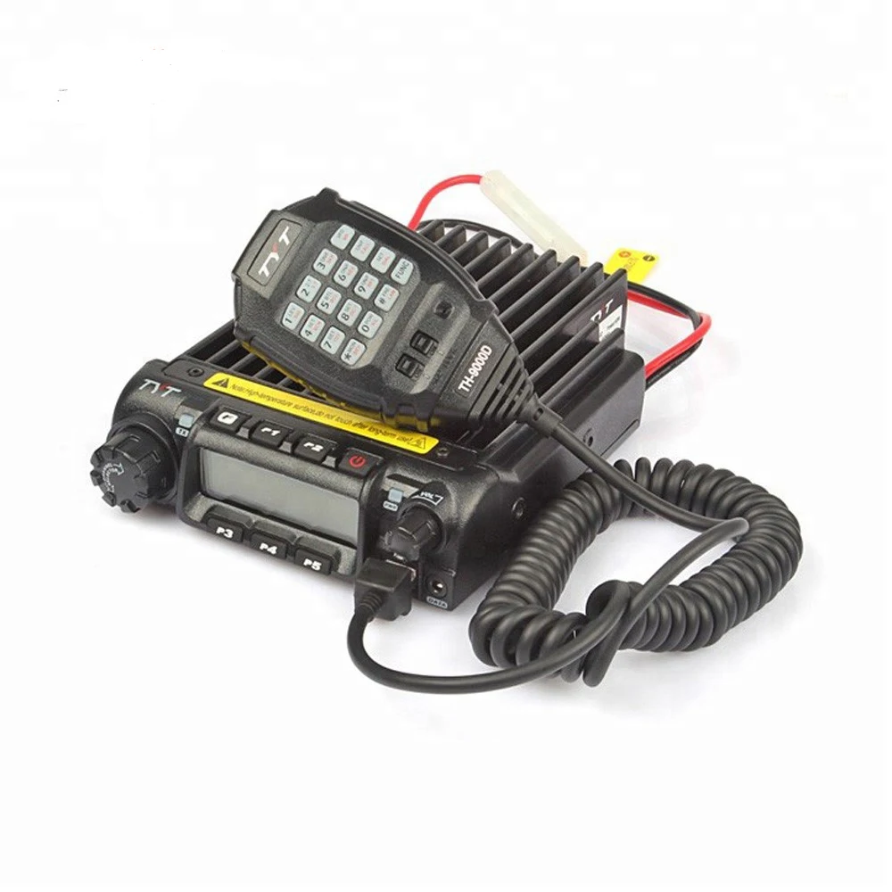 TYT TH-9000D PLUS 45W 60W High Power Car Radio Single/Mono Band 136-174 or 220-260 or 400-490MHz long range Transceiver