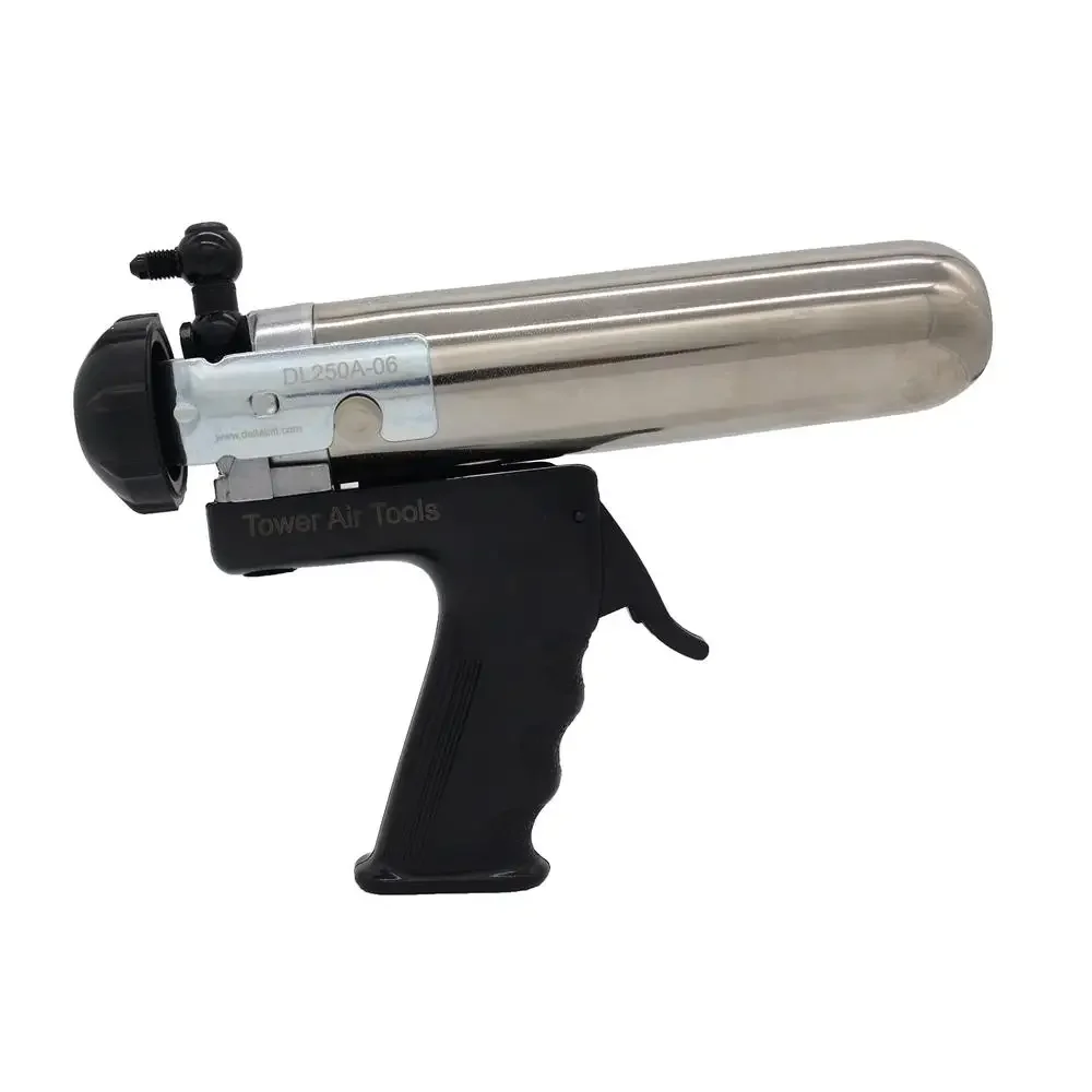 Professional PNEUMATIC Aircraft Sealant Dispensing Gun 6OZ/156CC ระบบควบคุมความดัน