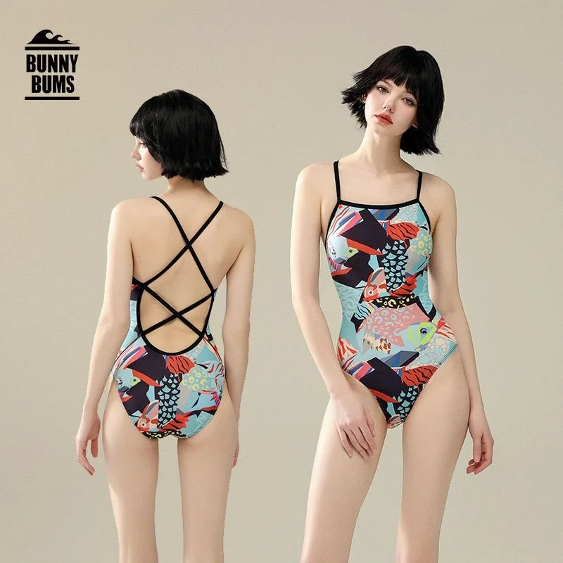 

2024 New Women's One-Piece Swimsuit Profional Training Chlorine Resistant Swimwear ort Sve Surfing Suit Advanced Feeling
