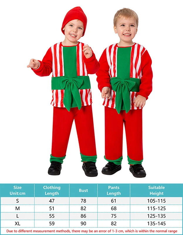 Conjunto de ropa de fantasía para niños y niñas, traje de Cosplay para Festival de Navidad, Halloween y Carnaval