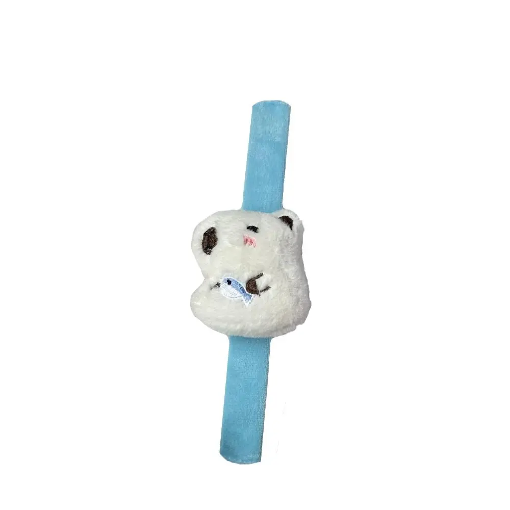 Capybara Rodent Plushies Slap Bracelet with Clap Circle PP Cotton Capybara Clap Circle Toys Cute Doll Simulation