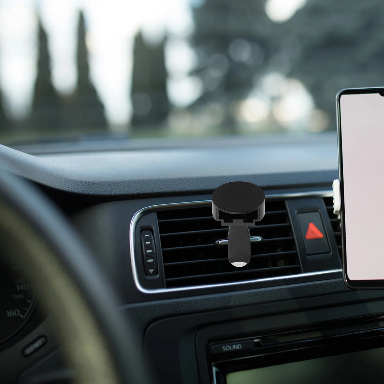 

30Pcs Plastic Aromatherapy Clips for Car Air Vent Round Card Fragrance Diffuser Clip Durable Car Air Freshener Vent Outlet Clip